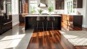 durable moisture resistant kitchen flooring