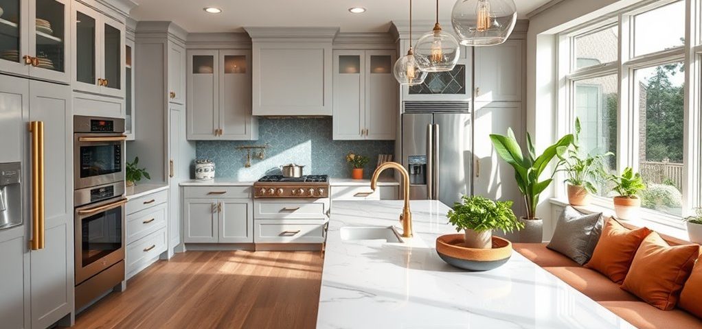 open plan kitchen popularity endures