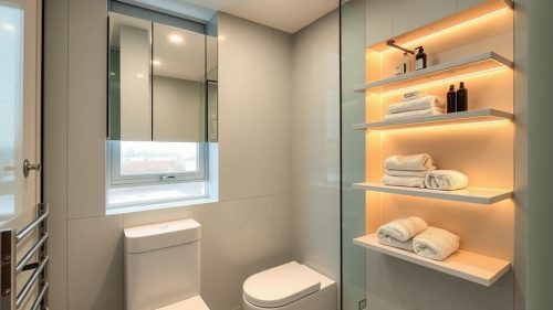 maximizing bathroom functionality effectively
